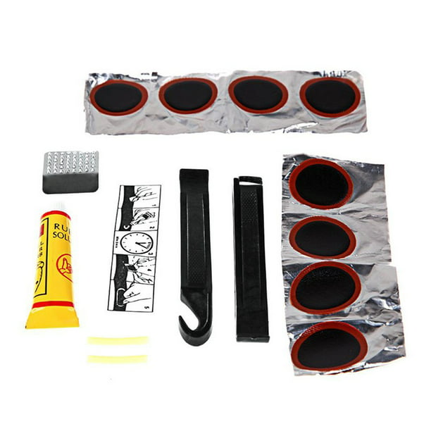 Bike Bicycle Flat Tire Tyre Repair tool kit Rubber fix sets lever parche nuevo 2021